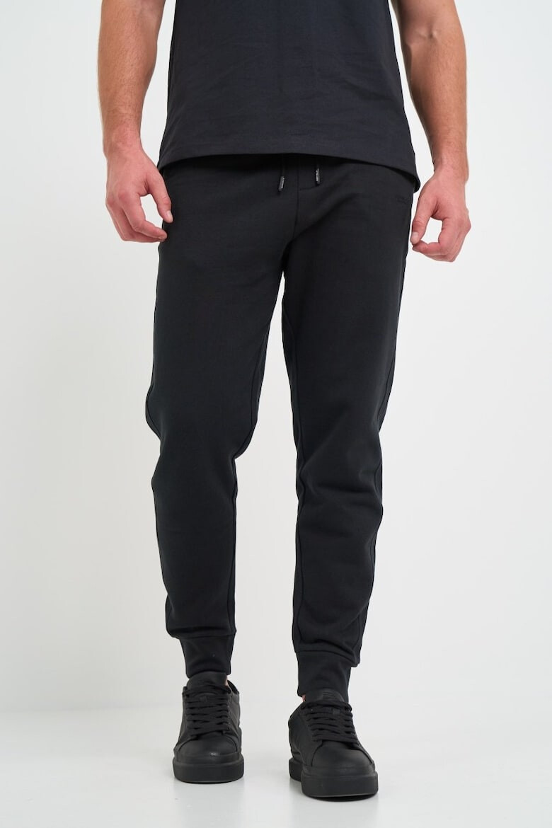 Kenvelo Pantaloni sport barbat cu buzunare Negru - Pled.ro