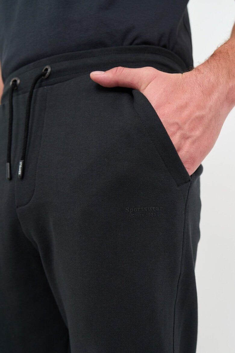 Kenvelo Pantaloni sport barbat cu buzunare Negru - Pled.ro