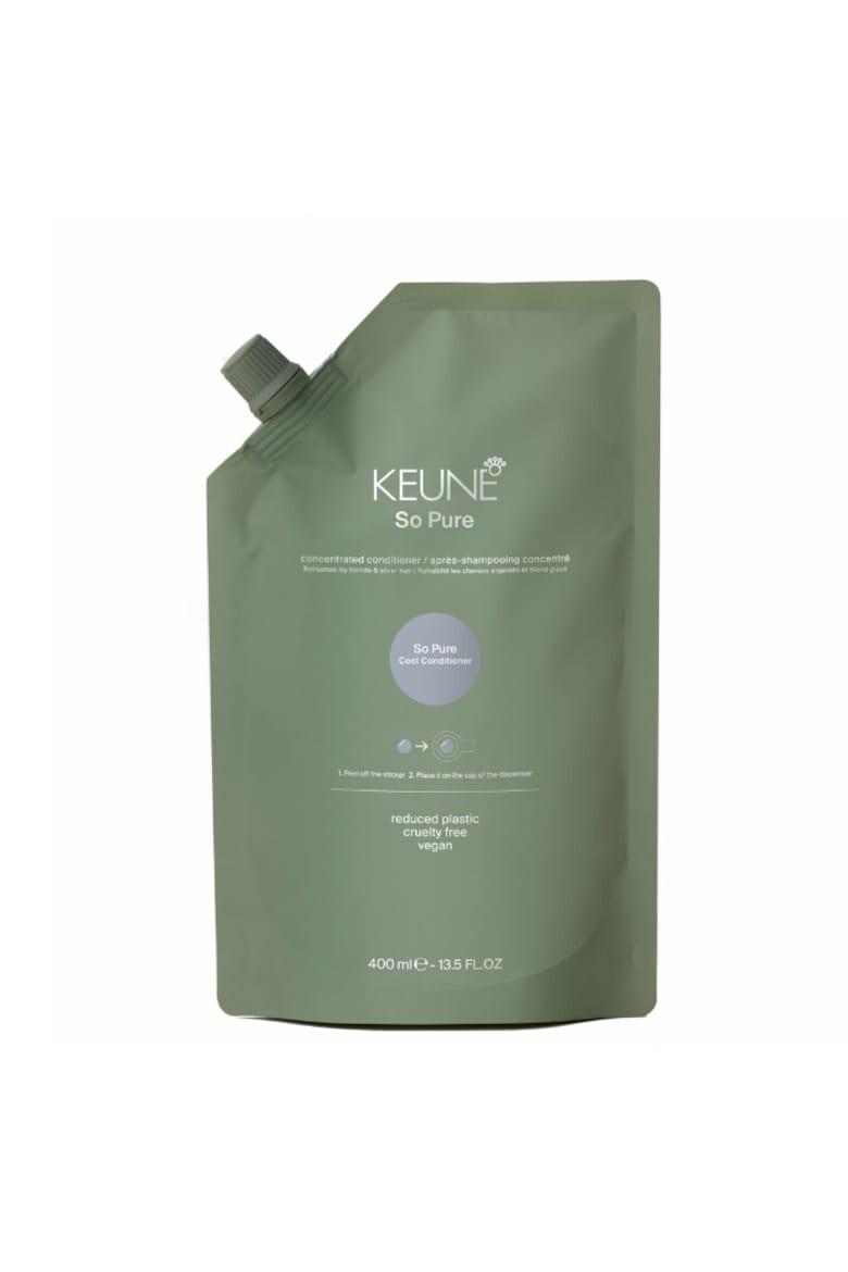 Keune Balsam neutralizator pentru par blond So Pure Cool Rezerva 400 ml - Pled.ro