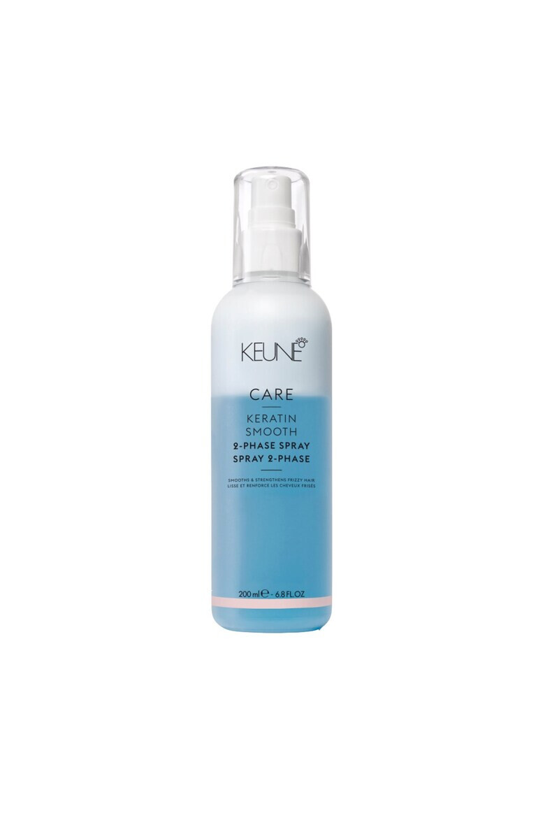 Keune Spray bifazic cu cheratina pentru disciplinare si fortifiere Care Keratin Smooth 200 ml - Pled.ro