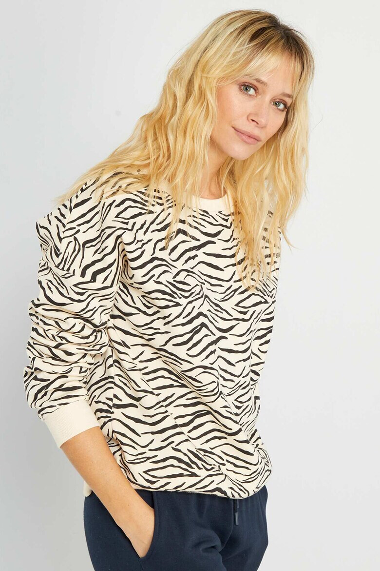 KIABI Bluza sport cu animal print - Pled.ro