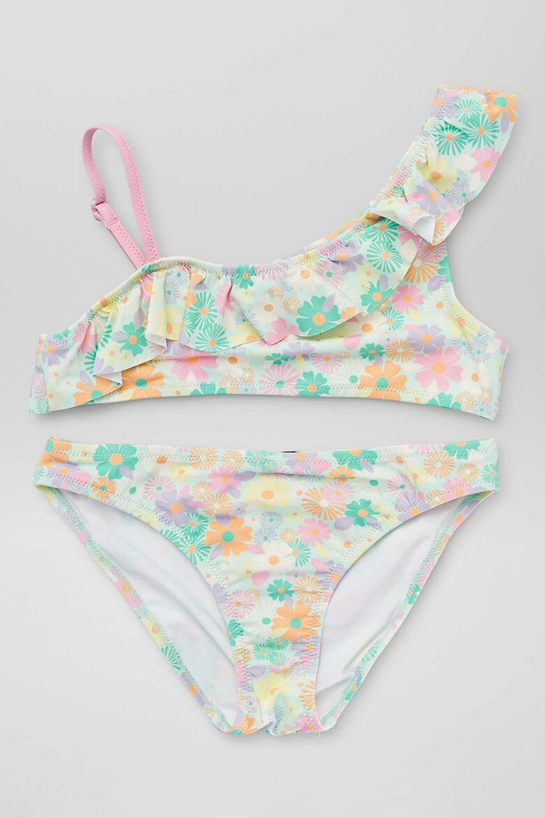 KIABI Costum de baie in doua piese cu model floral - Pled.ro