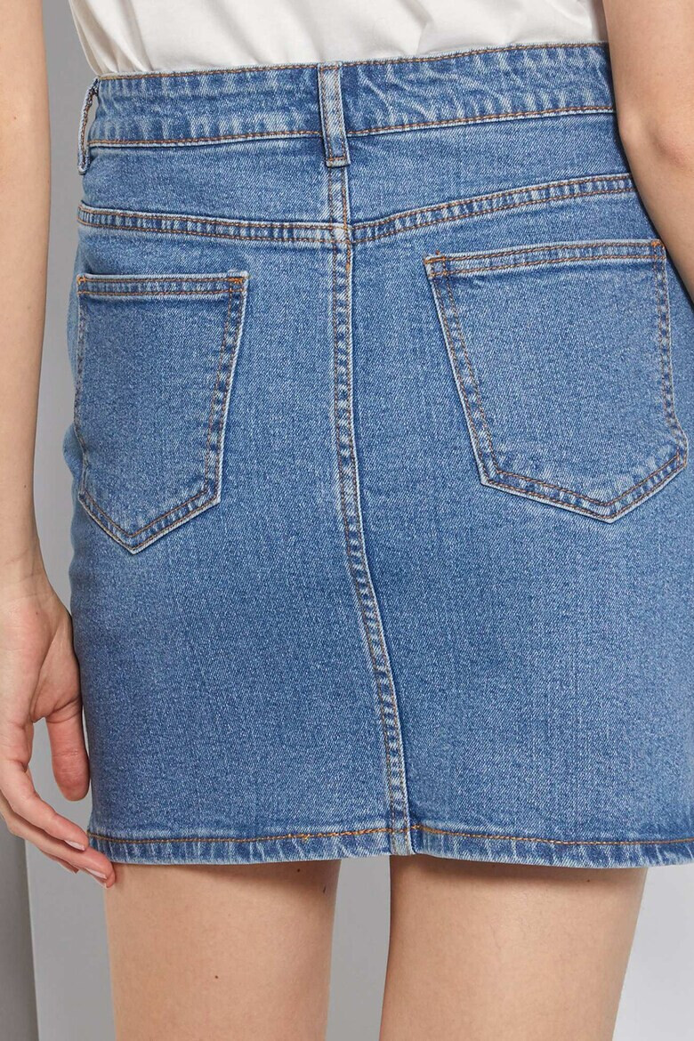 KIABI Fusta mini din denim cu model cu 5 buzunare - Pled.ro