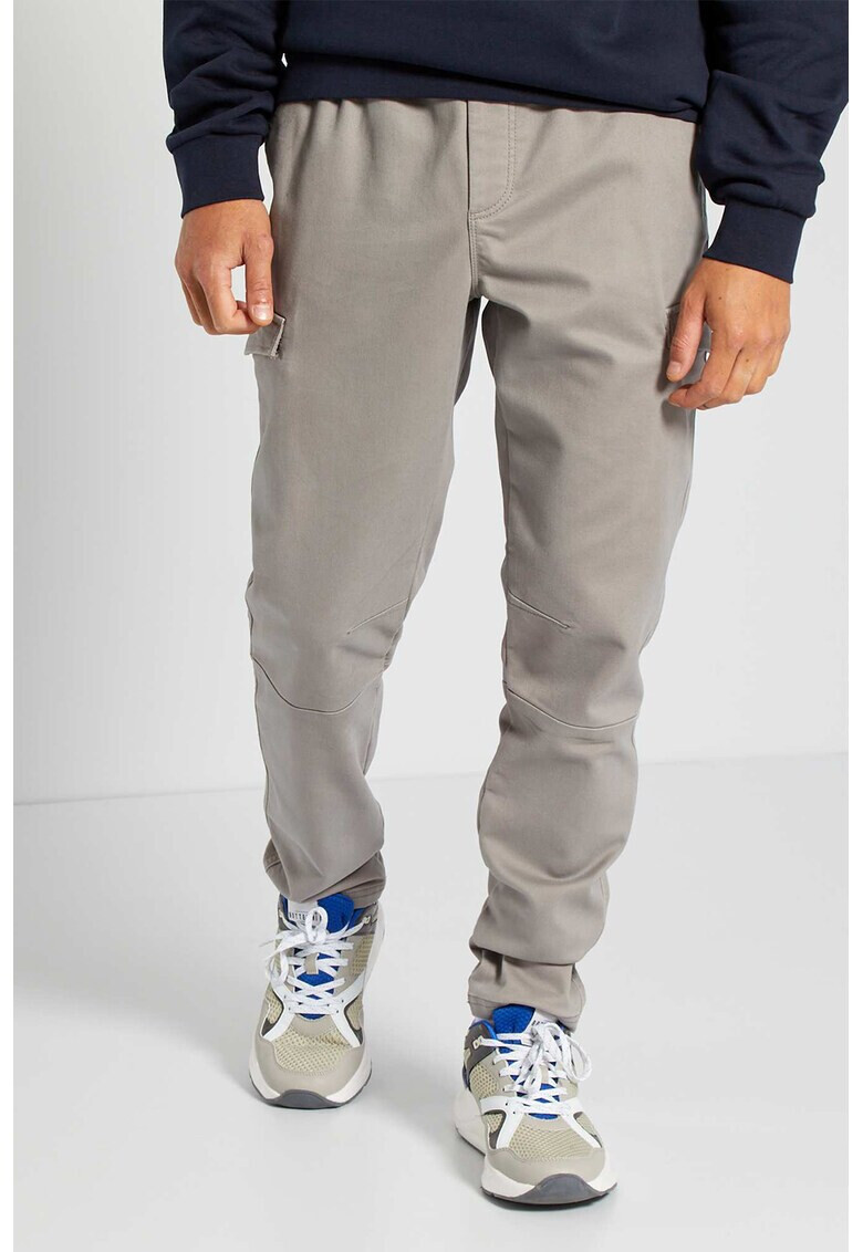 KIABI Pantaloni jogger slim fit cu snur - Pled.ro