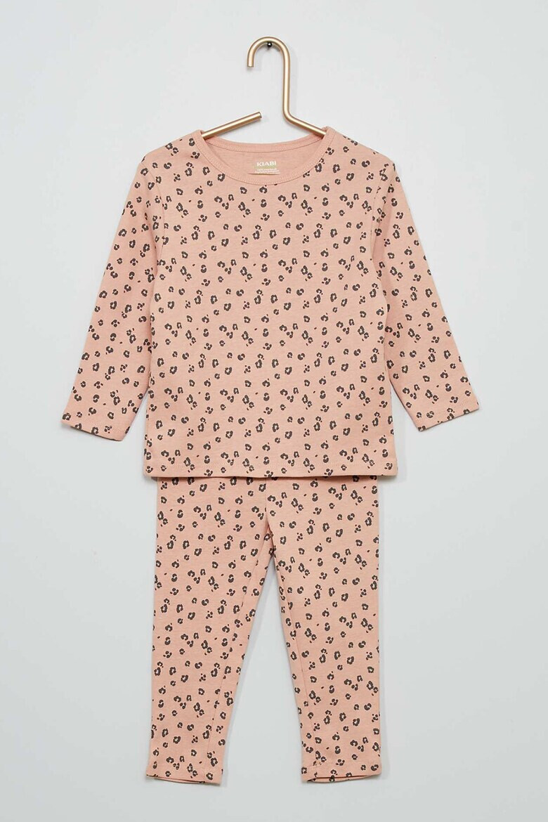 KIABI Pijama de bumbac organic cu imprimeu - Pled.ro