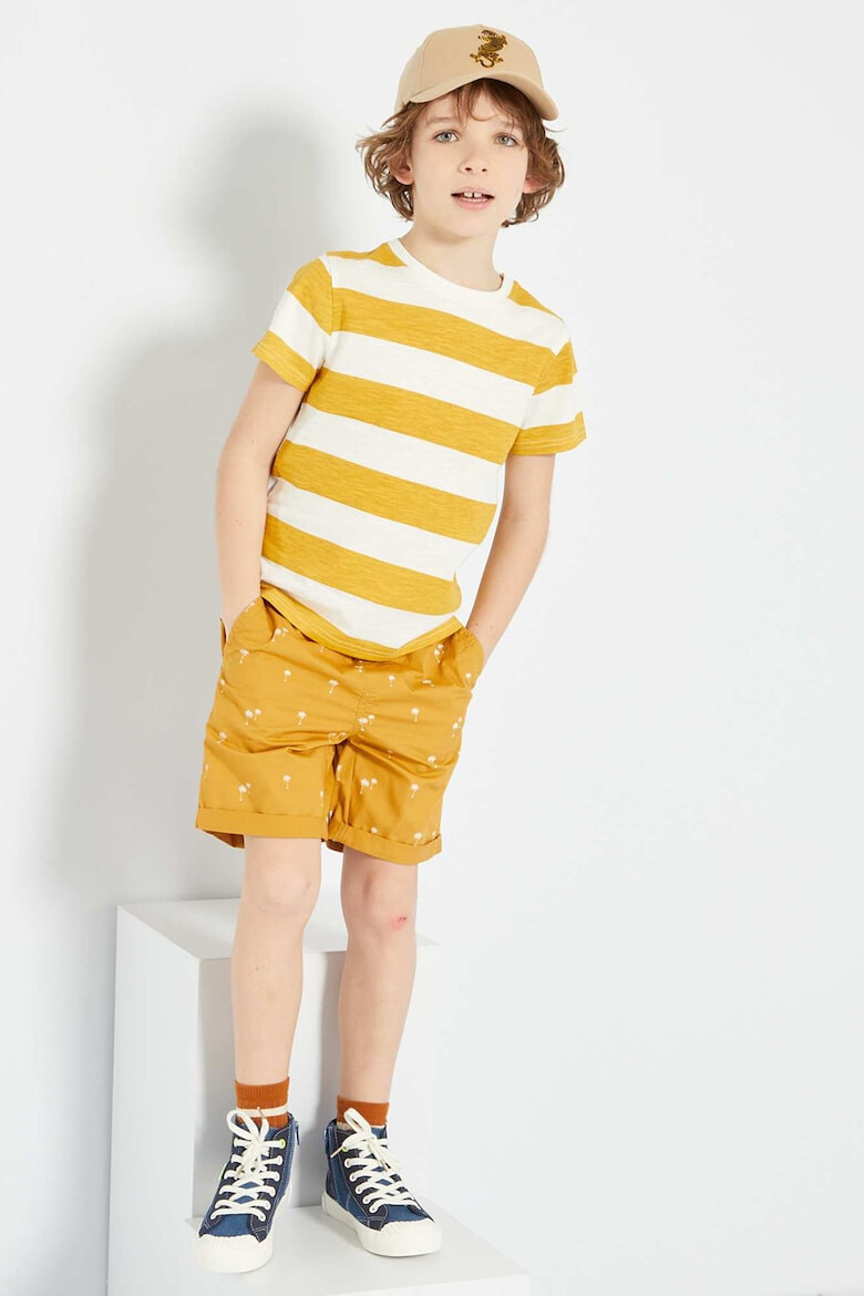 KIABI Tricou de bumbac cu model in dungi - Pled.ro