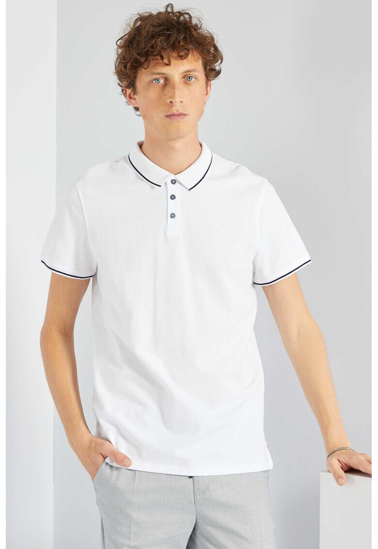 KIABI Tricou polo de bumbac pique - Pled.ro