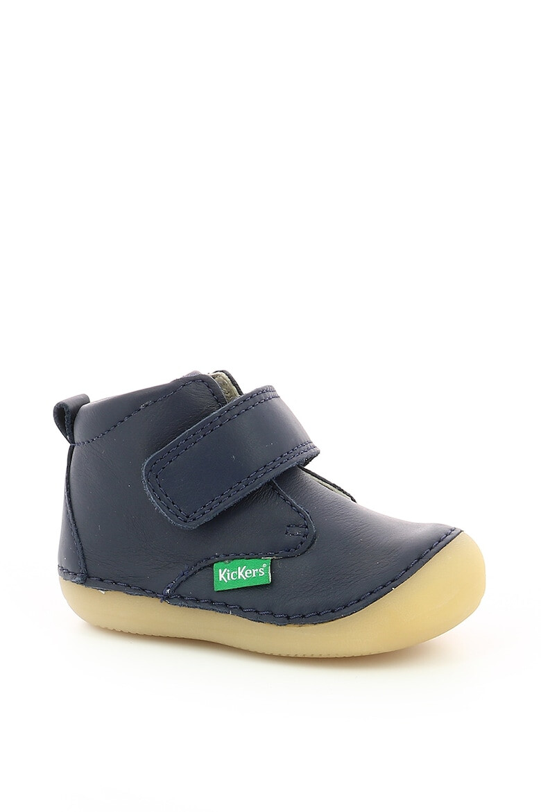 Kickers kids Ghete de piele cu velcro - Pled.ro