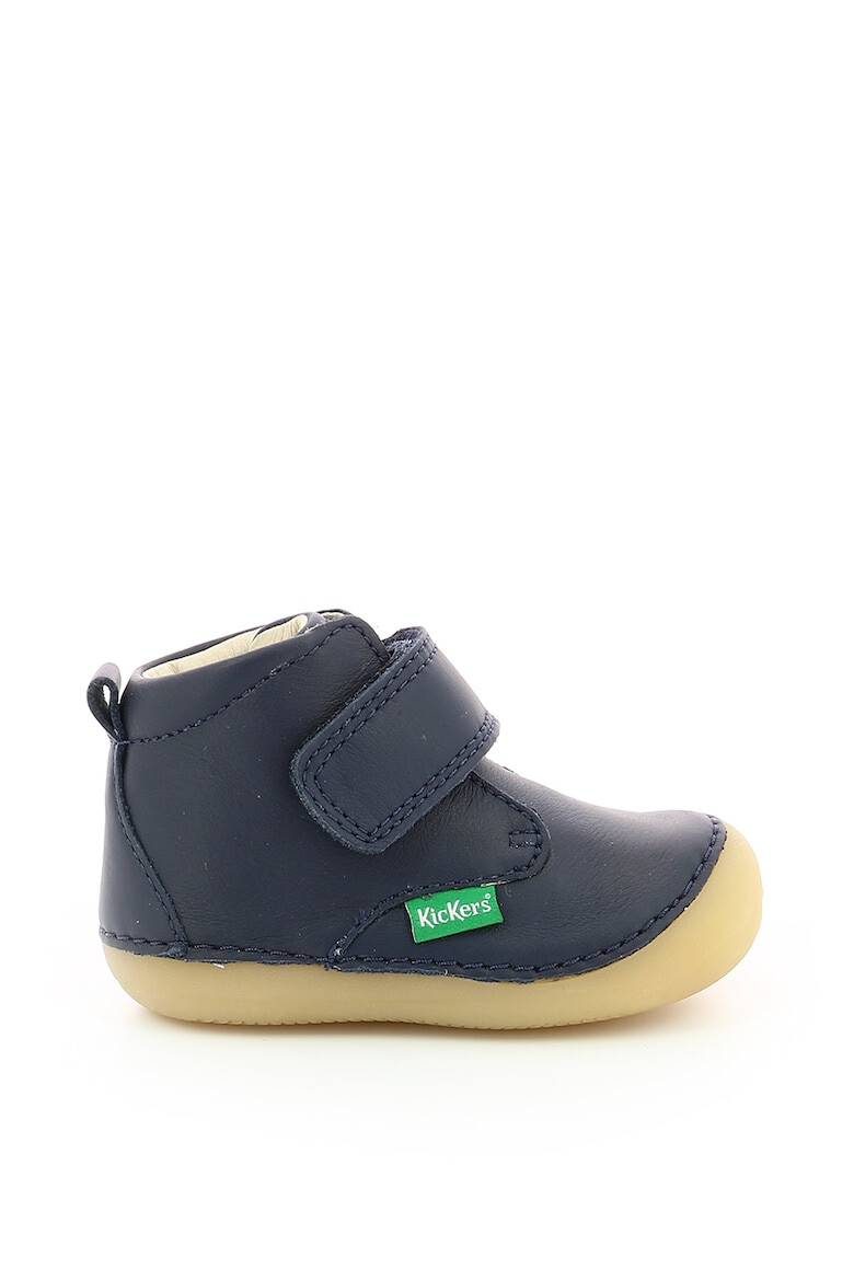 Kickers kids Ghete de piele cu velcro - Pled.ro