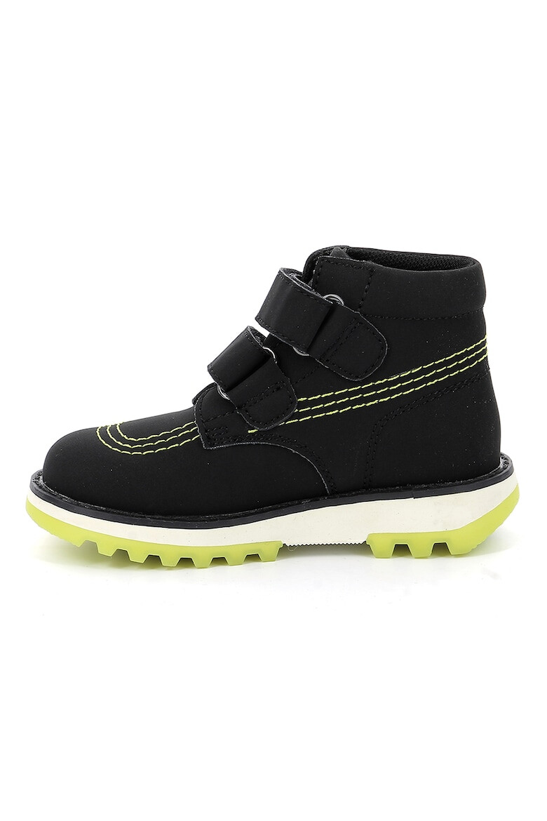 Kickers kids Ghete de piele ecologica cu velcro - Pled.ro