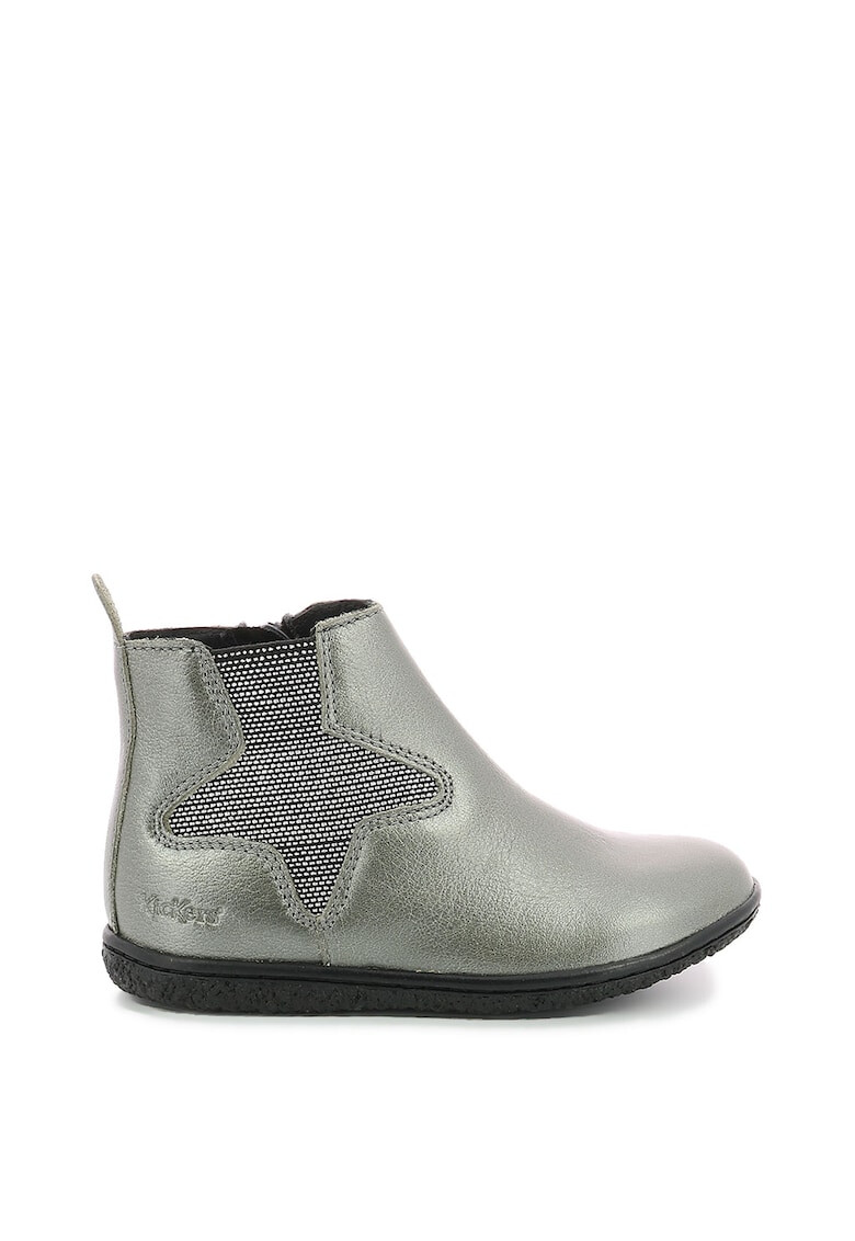 Kickers kids Ghete de piele Vermillon - Pled.ro