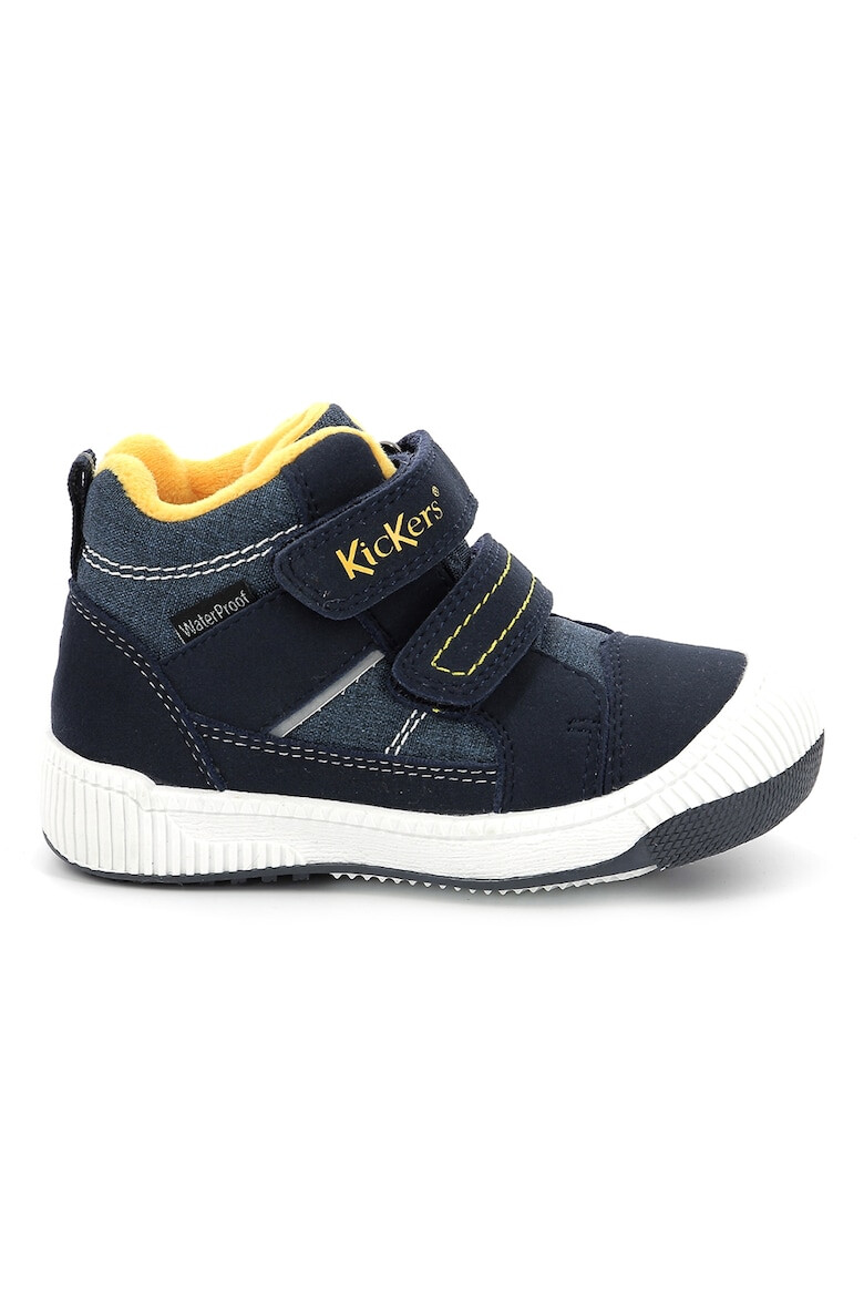 Kickers kids Ghete impermeabile cu captuseala din material teddy Kickoja - Pled.ro