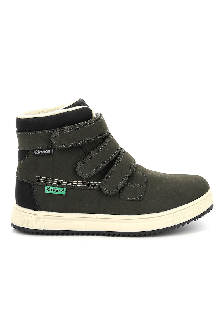 Kickers kids Ghete impermeabile cu velcro - Pled.ro