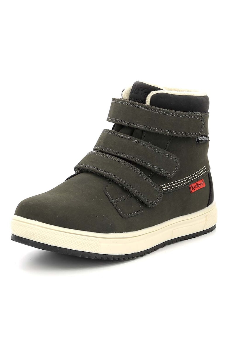 Kickers kids Ghete impermeabile cu velcro - Pled.ro