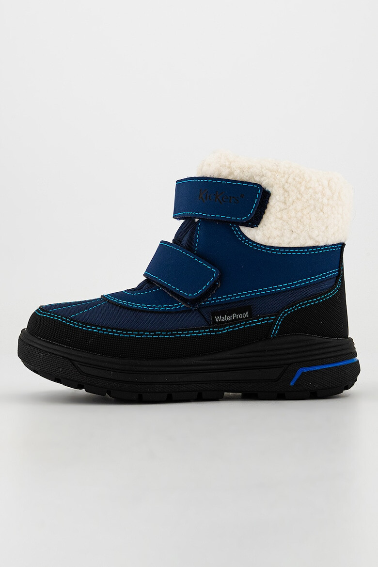 Kickers kids Ghete impermeabile cu velcro Kickbeddy - Pled.ro