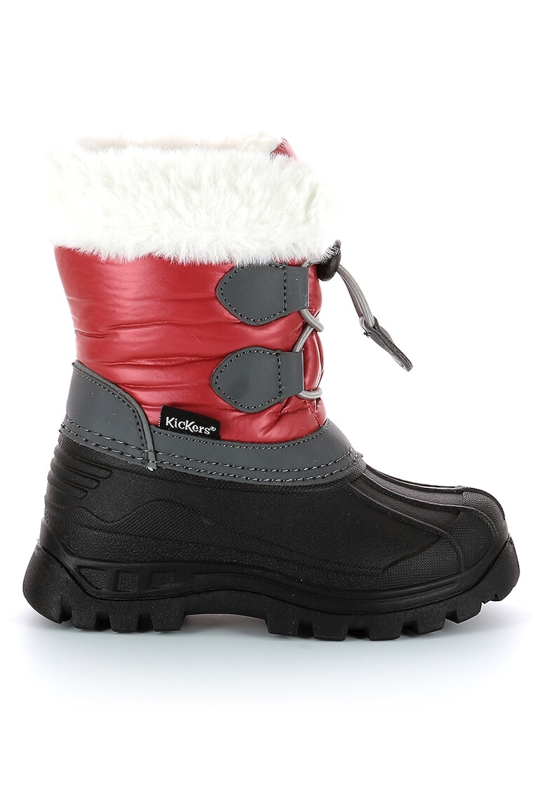 Kickers kids Ghete impermeabile de iarna cu captuseala din blana sintetica Sealsnow - Pled.ro