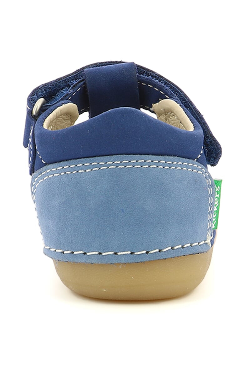 Kickers kids Pantofi de piele nabuc cu decupaje - Pled.ro