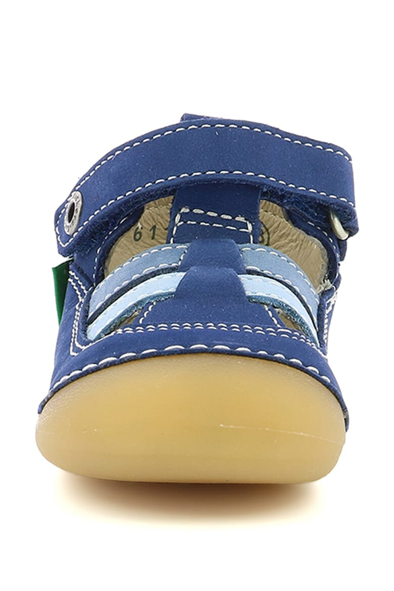 Kickers kids Pantofi de piele nabuc cu decupaje - Pled.ro