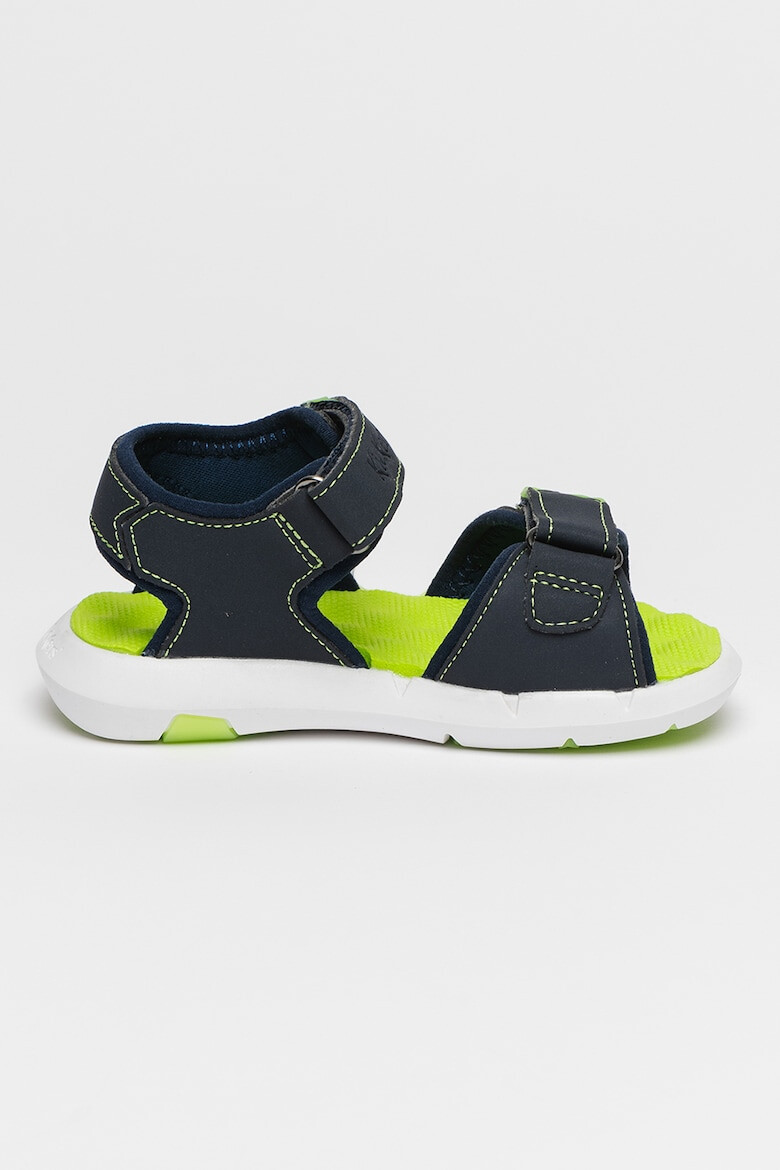 Kickers kids Sandale cu velcro si detalii contrastante Jumangap - Pled.ro