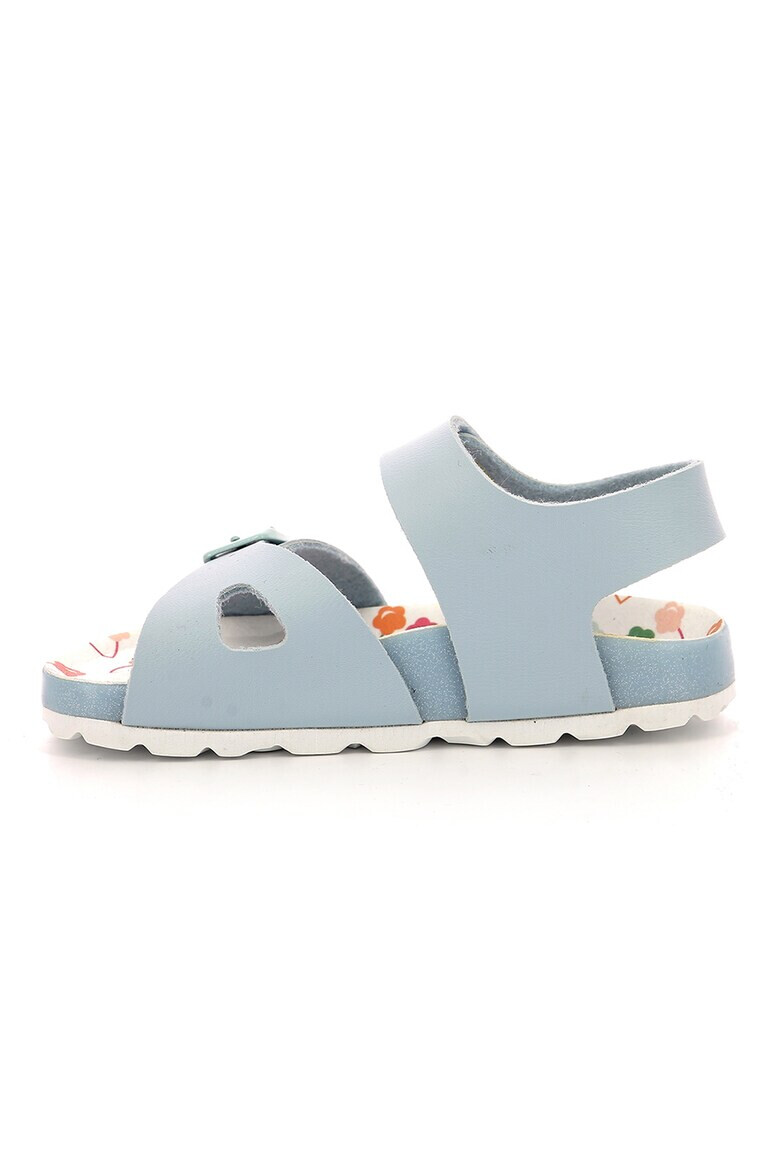 Kickers kids Sandale de piele ecologica cu velcro si catarama - Pled.ro