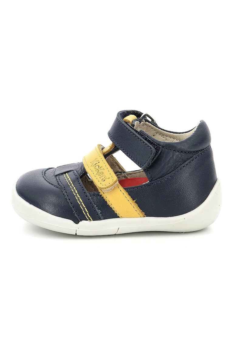 Kickers kids Sandale din piele cu decupaje - Pled.ro