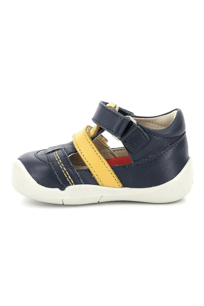 Kickers kids Sandale din piele cu decupaje - Pled.ro