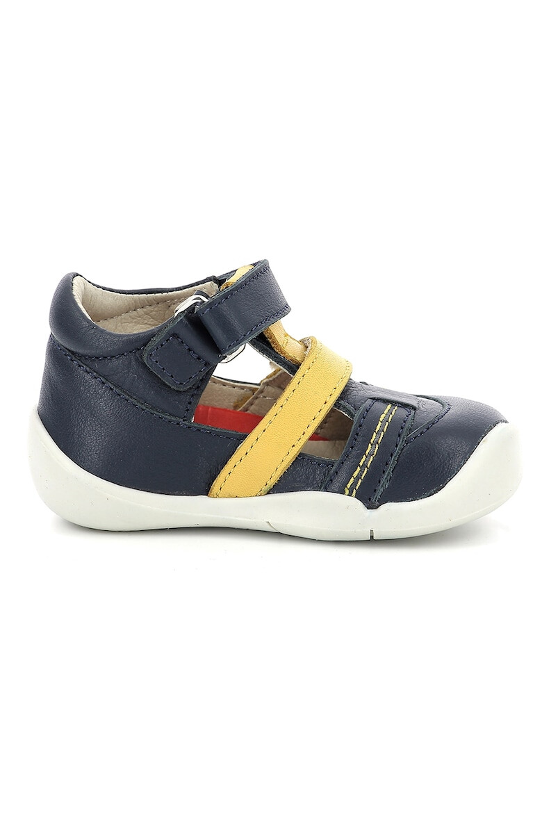 Kickers kids Sandale din piele cu decupaje - Pled.ro