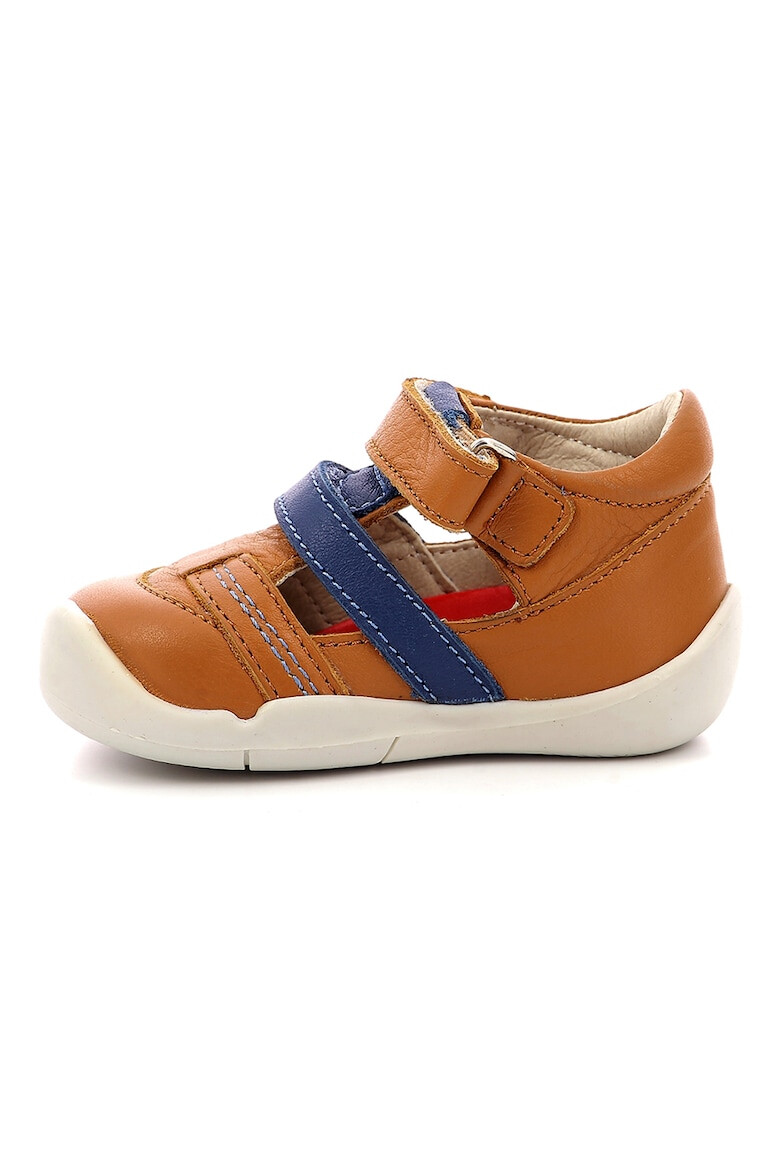 Kickers kids Sandale din piele cu decupaje - Pled.ro