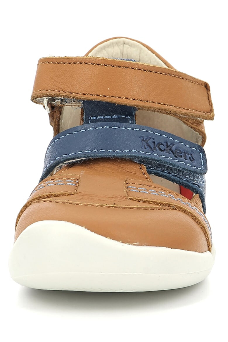 Kickers kids Sandale din piele cu decupaje - Pled.ro