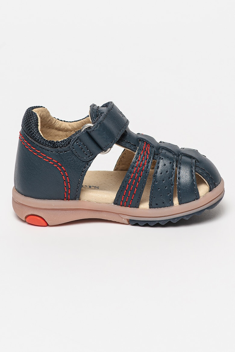 Kickers kids Sandale din piele cu inchidere velcro Platiback - Pled.ro