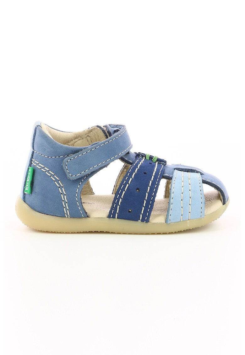 Kickers kids Sandale fisherman de piele intoarsa - Pled.ro