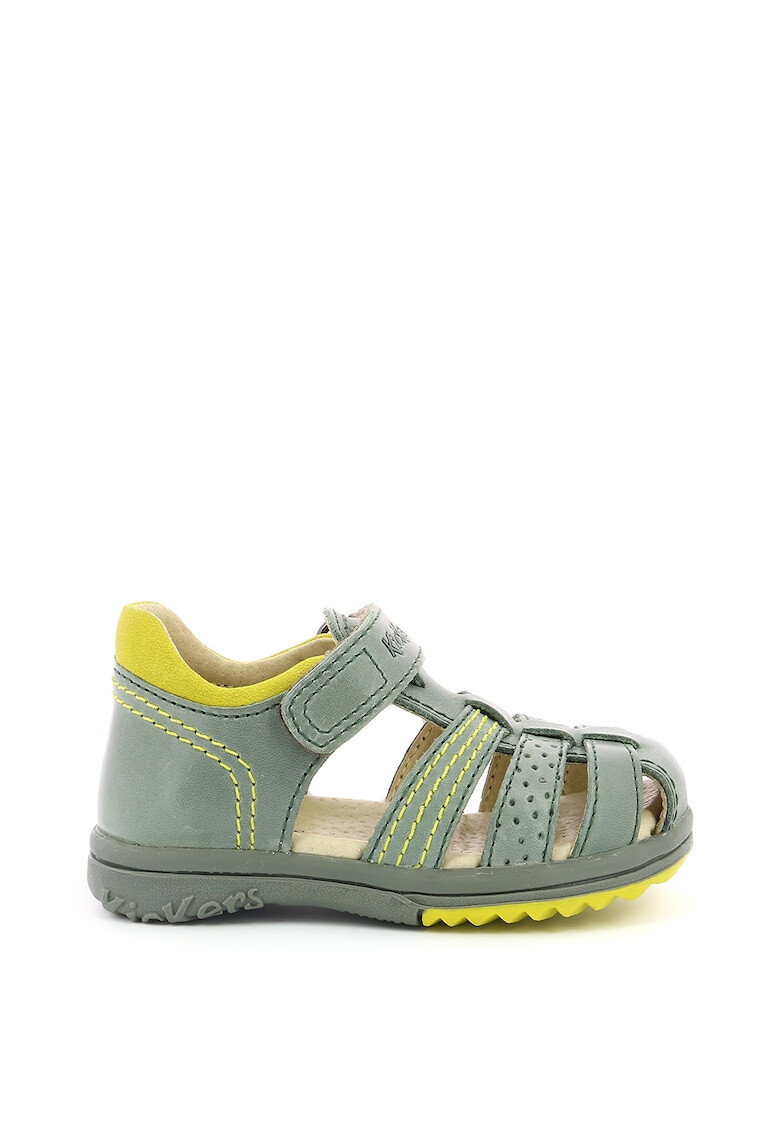 Kickers kids Sandale fisherman din piele - Pled.ro