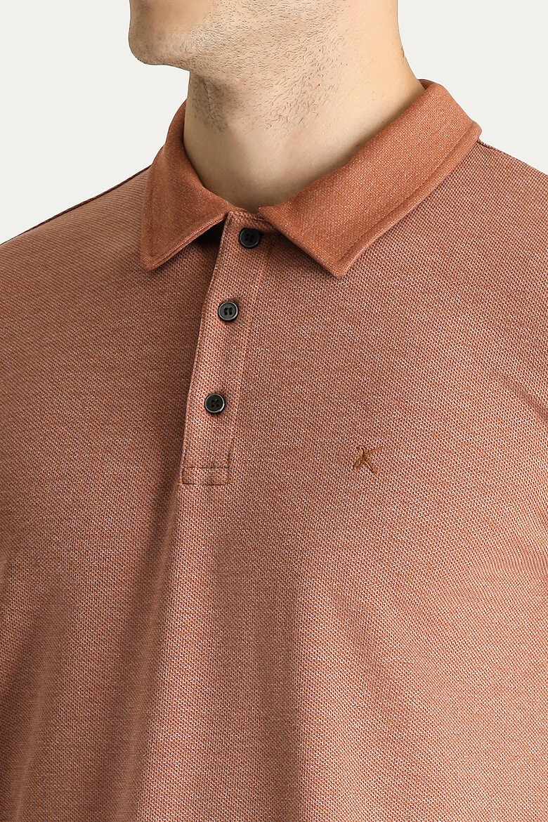 KIGILI Bluza polo din material pique - Pled.ro