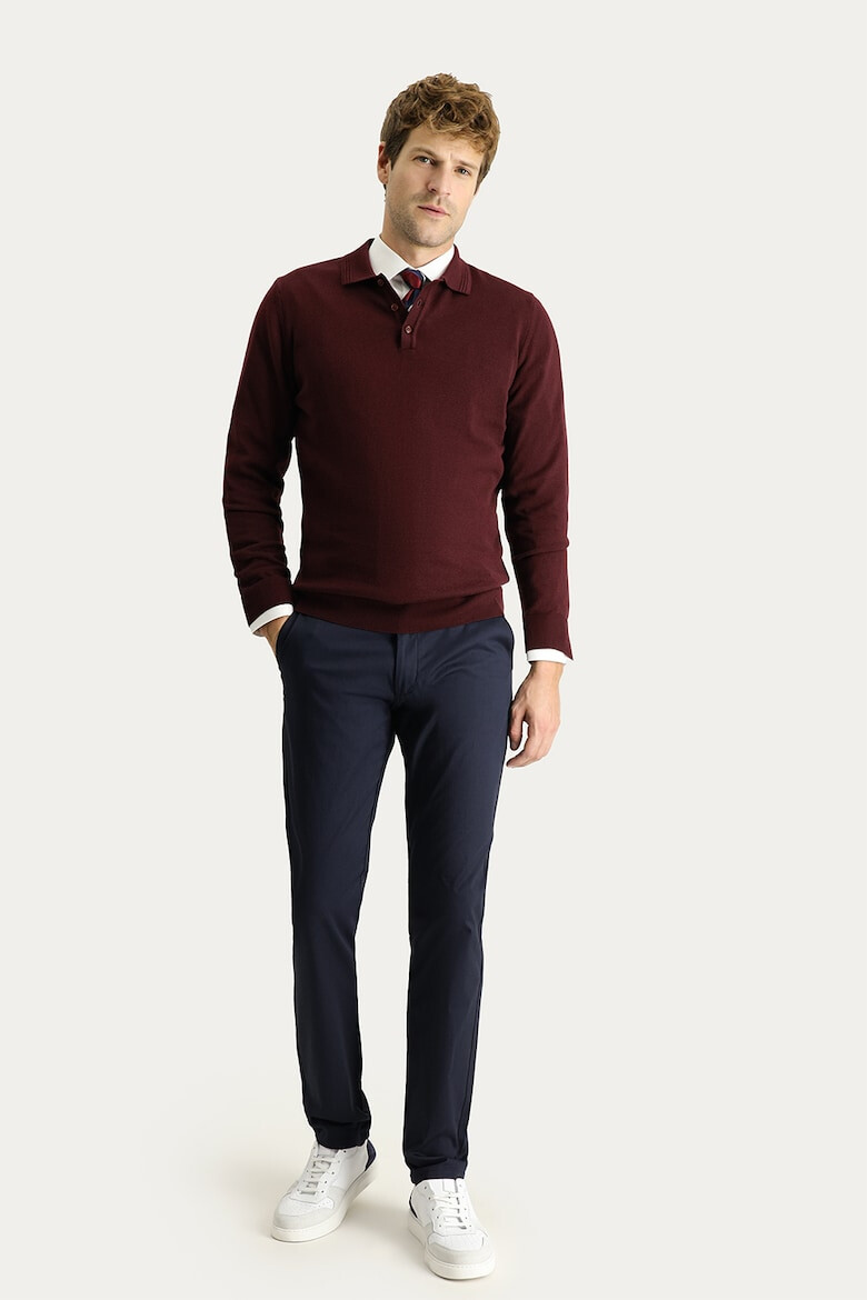 KIGILI Pantaloni chino slim-fit - Pled.ro