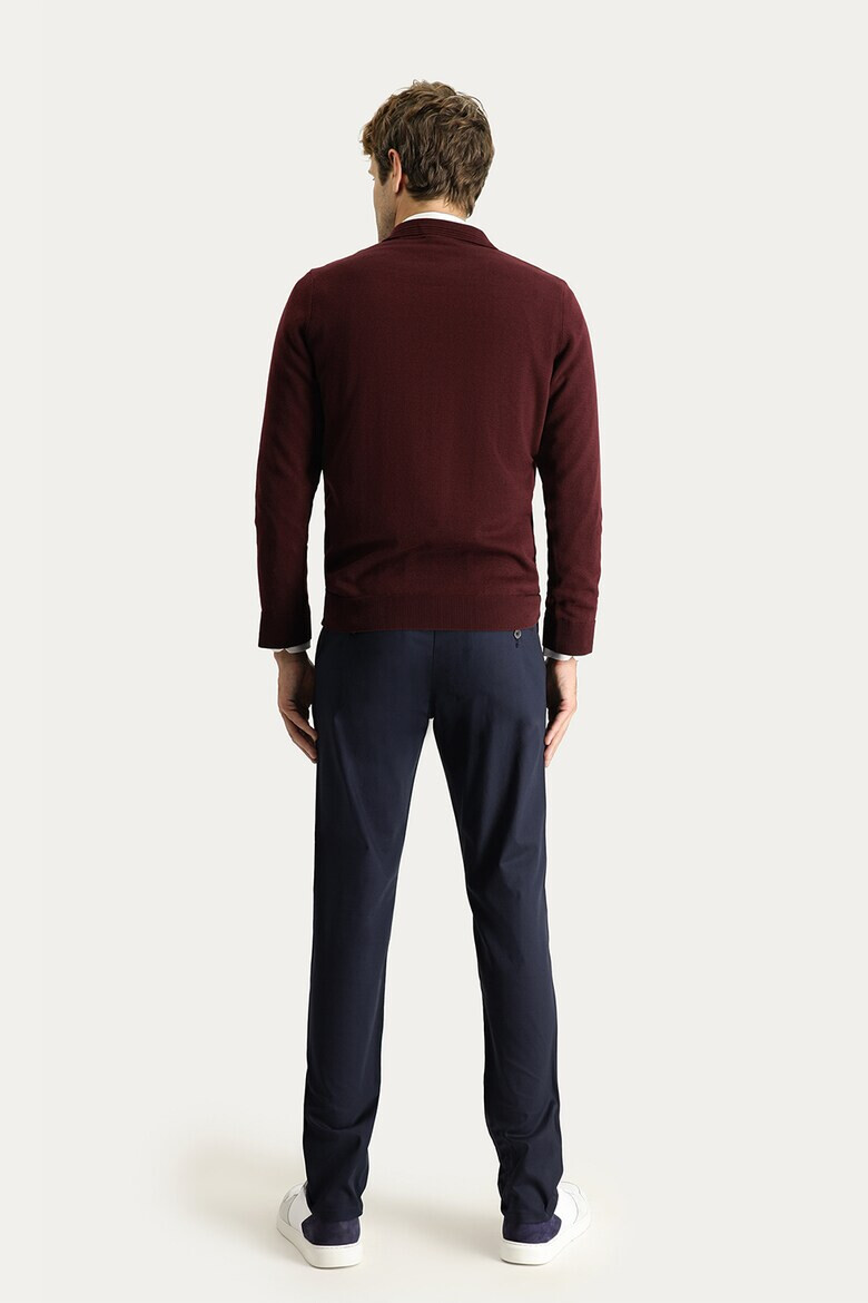 KIGILI Pantaloni chino slim-fit - Pled.ro