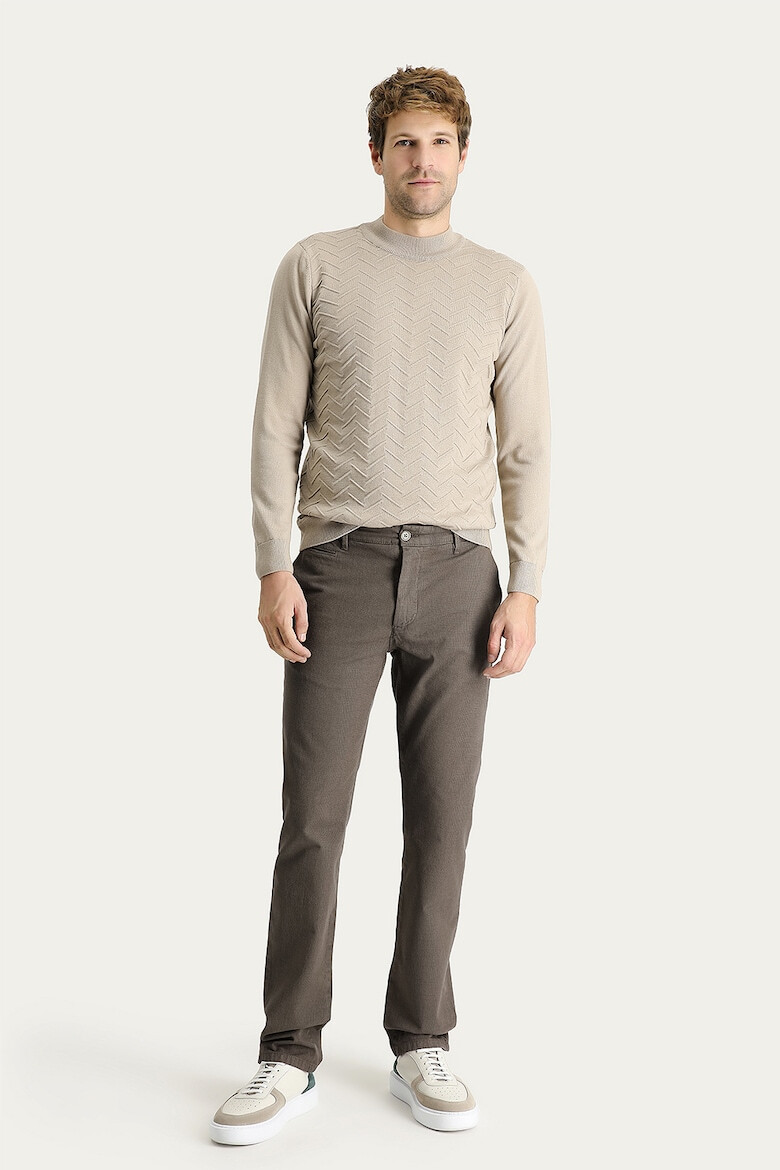 KIGILI Pantaloni chino slim-fit - Pled.ro