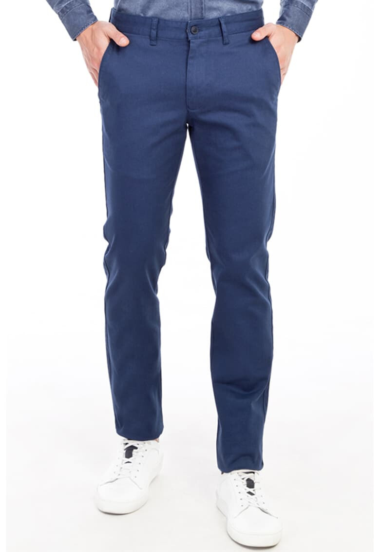 KIGILI Pantaloni slim fit cu buzunare laterale - Pled.ro