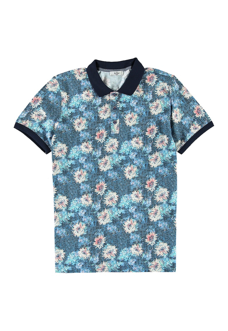 KIGILI Tricou din bumbac cu imprimeu floral - Pled.ro