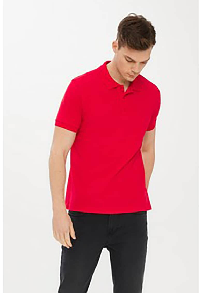 KIGILI Tricou polo de bumbac - Pled.ro