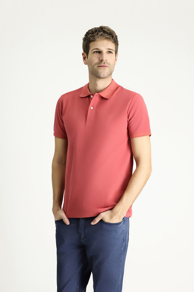 KIGILI Tricou polo slim fit - Pled.ro