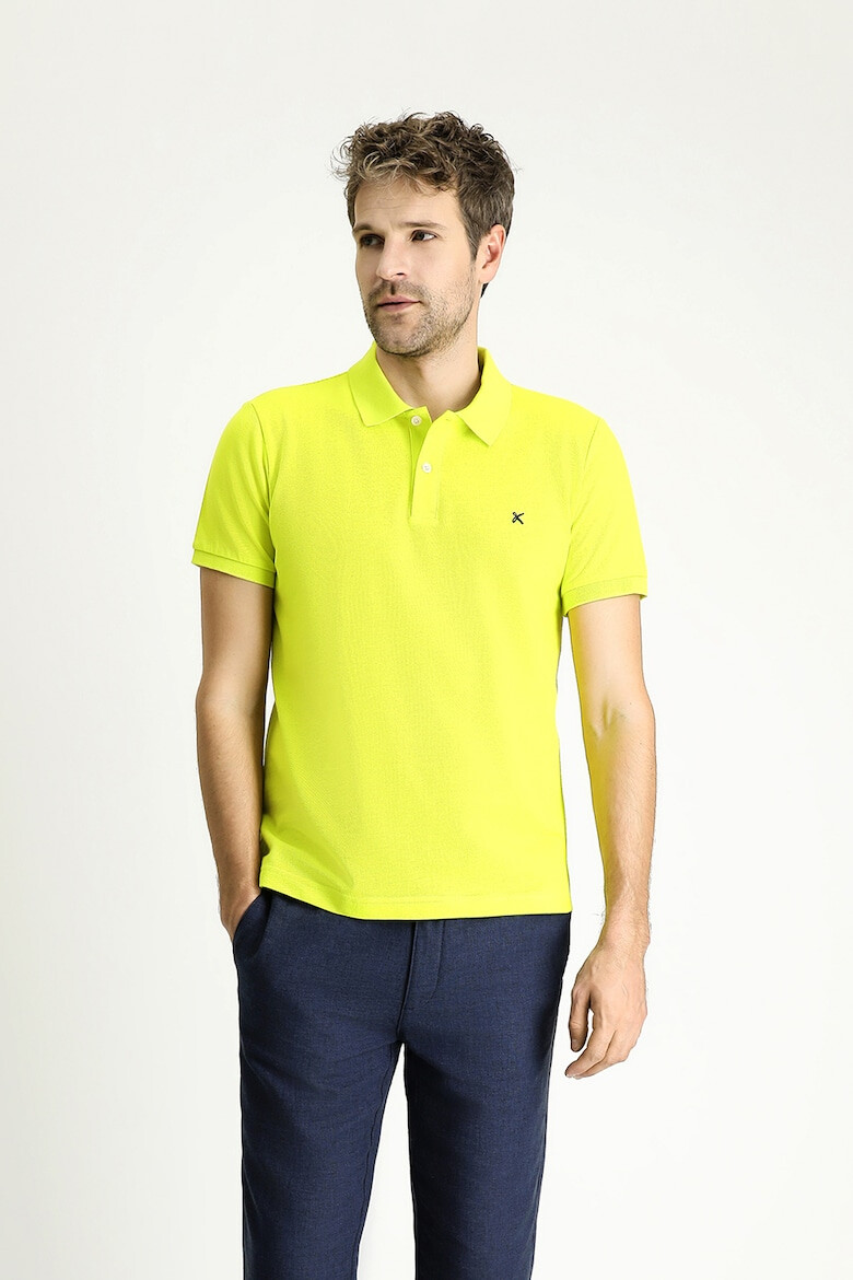 KIGILI Tricou polo slim fit din bumbac - Pled.ro