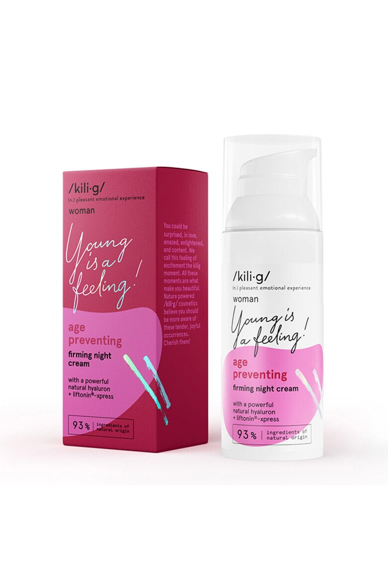 Kilig Crema de noapte Woman antirid si fermitate 50 ml - Pled.ro