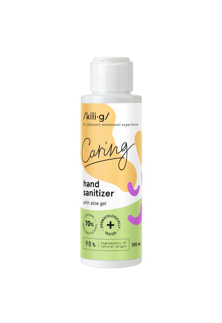 Kilig Gel igienizant Caring cu Aloe Vera 70% alcool 100 ml - Pled.ro