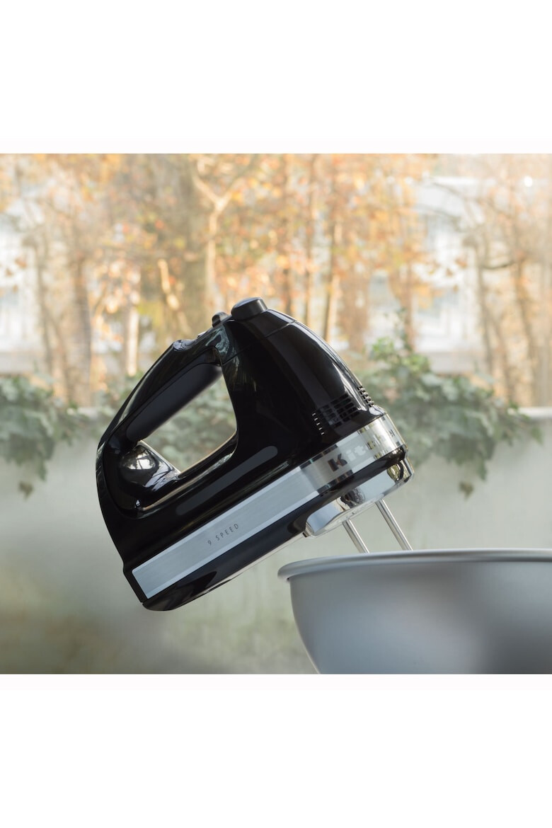 KitchenAid Mixer de mana 85 W 9 viteze onyx black - Pled.ro