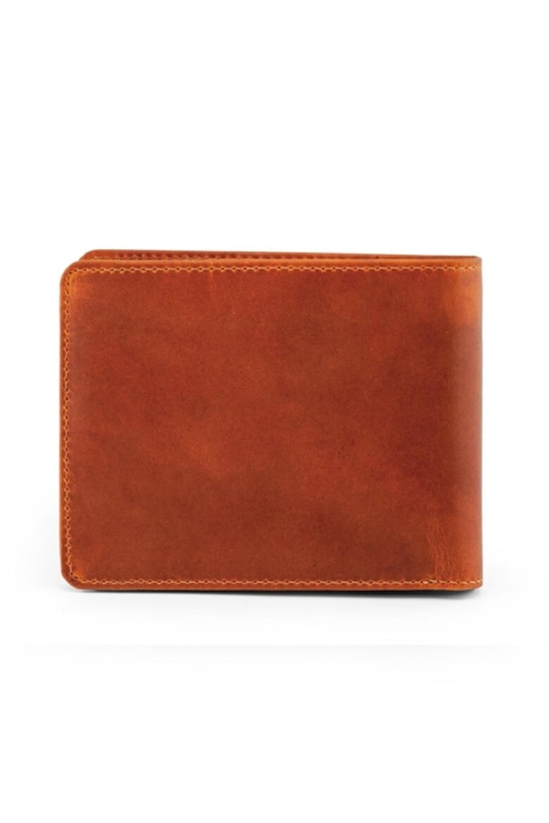 Klondike Portofel barbati seria Amos KD1042-04 piele naturala cognac - Pled.ro