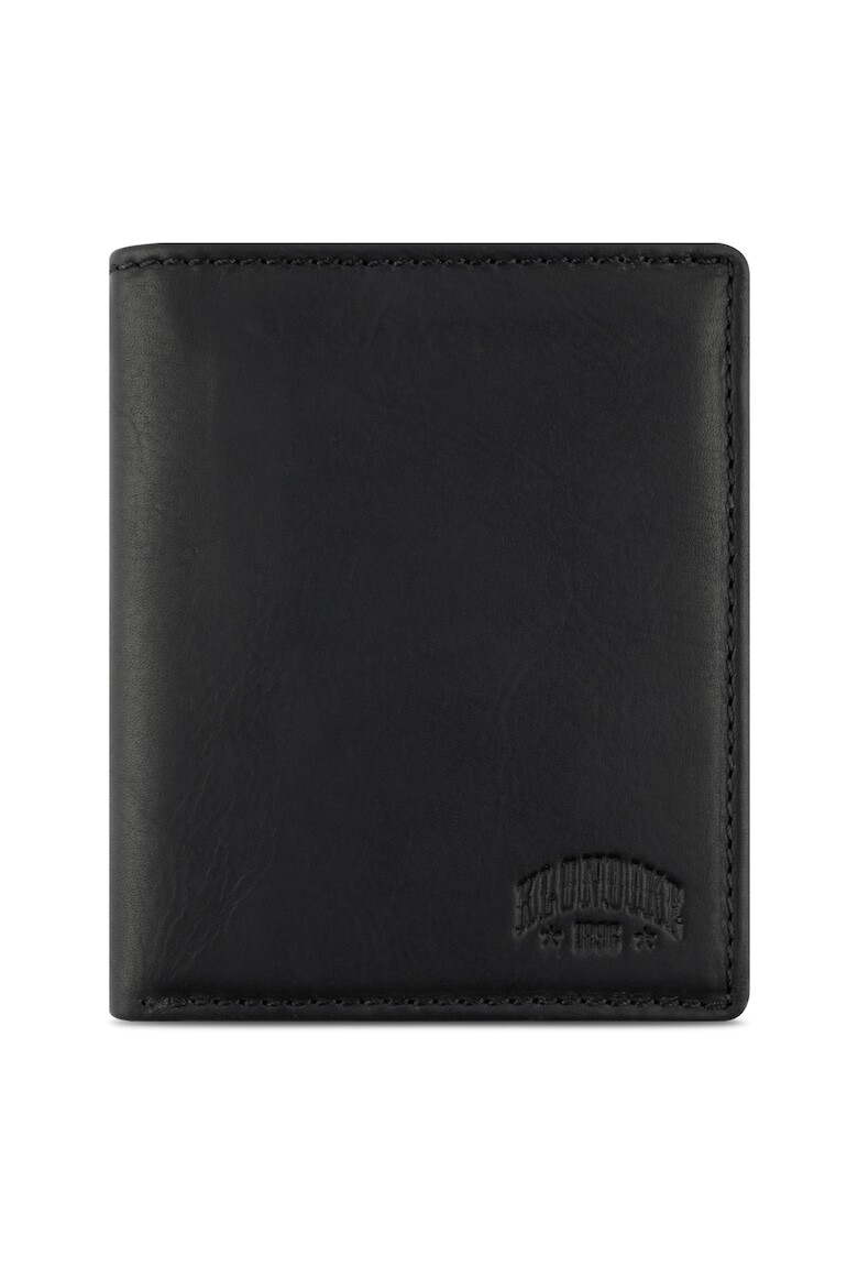 Klondike Portofel vertical barbati KD1301 seria Rush Daniel 12 x 10 x 2 cm piele naturala negru - Pled.ro