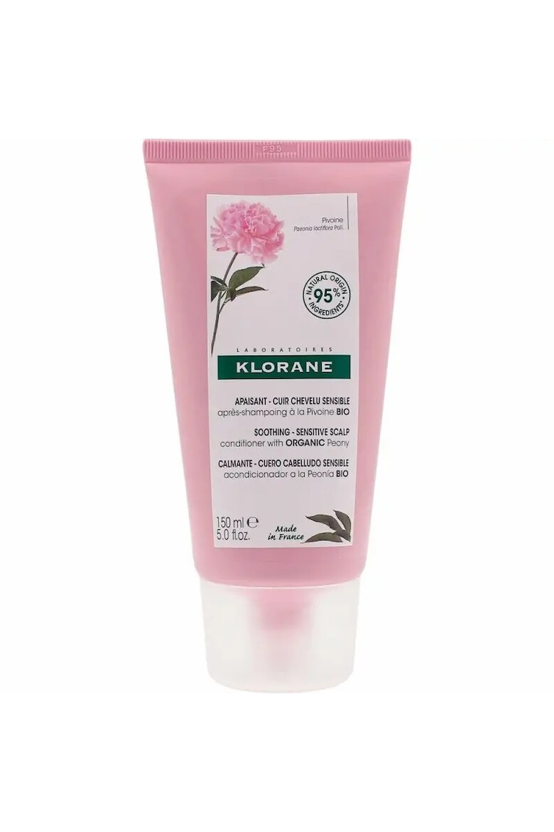 Klorane Balsam calmant si hidratant cu aroma de buzor pentru scalpul sensibil A La Peonia 150 ml - Pled.ro