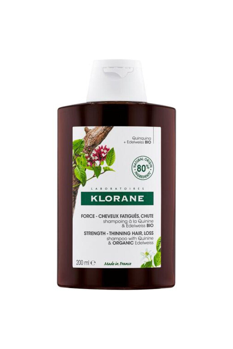 Klorane Sampon cu extract de chinina si floare de colt bio - Pled.ro