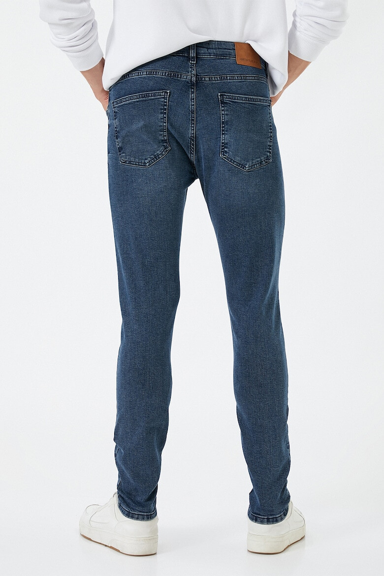 KOTON Blugi skinny cu aspect decolorat Michael - Pled.ro