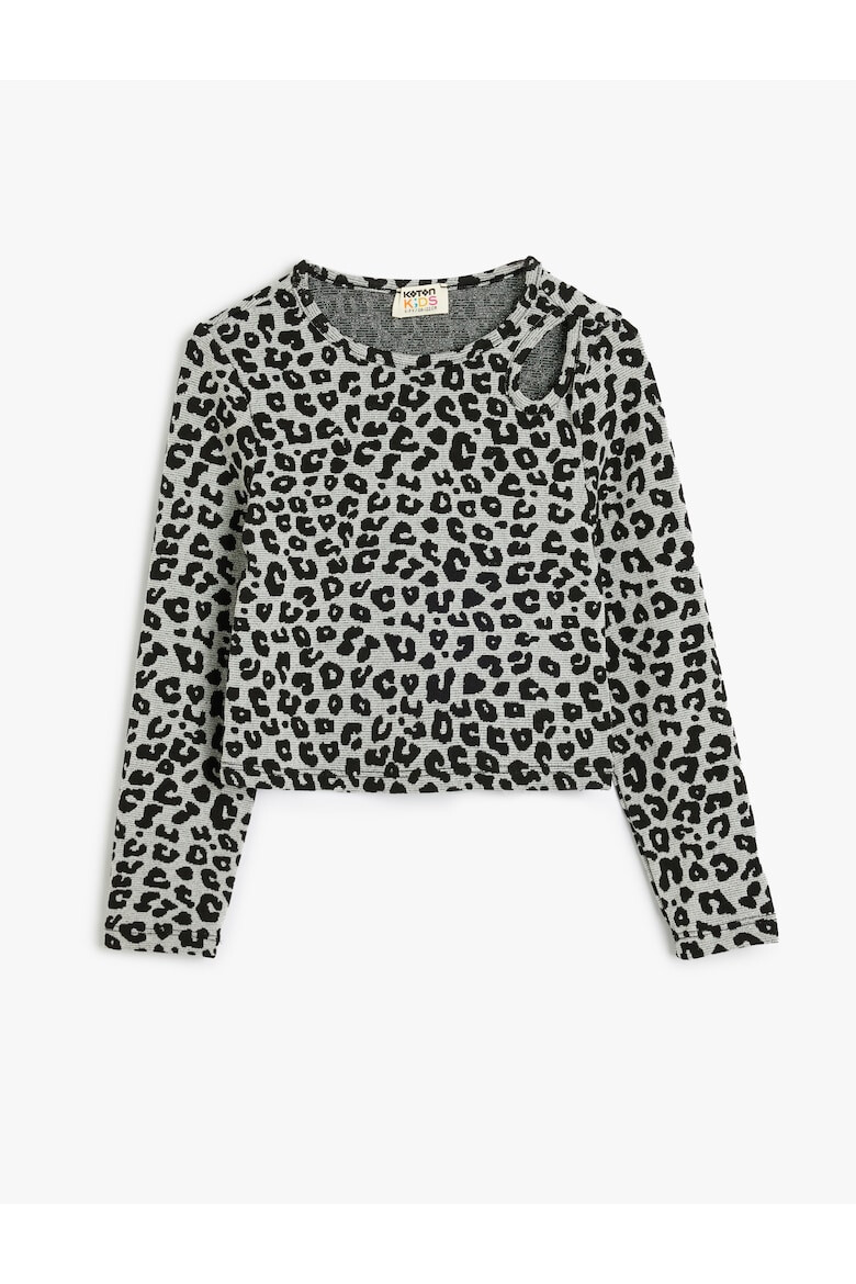 KOTON Bluza cu animal print - Pled.ro